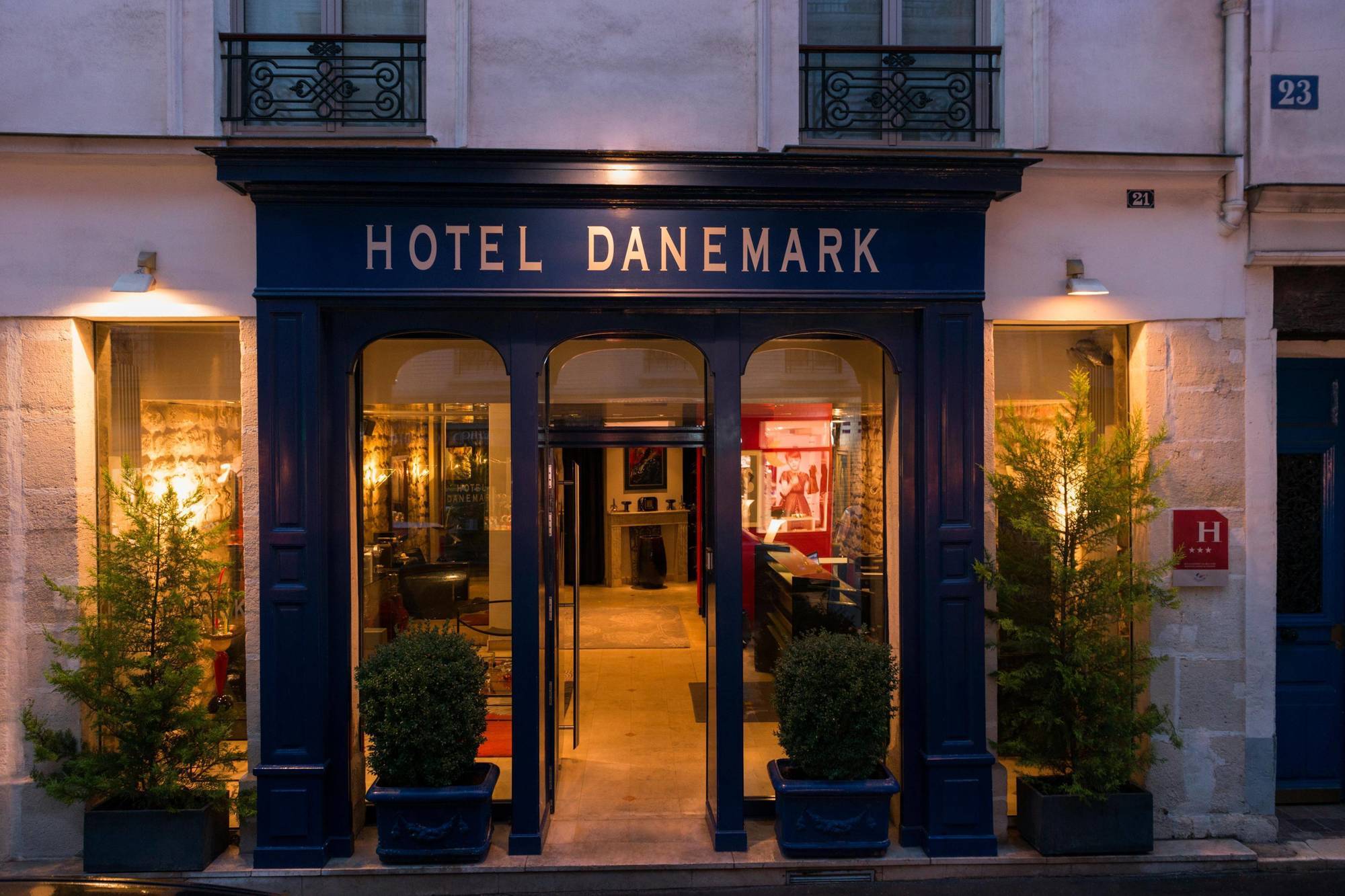 Hotel Danemark Paris Eksteriør billede